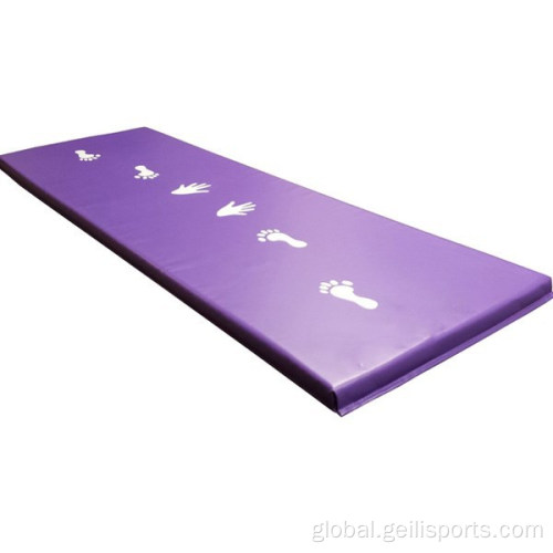 Tumbling Handstand Mat Thick Tri-Fold Folding Exercise Mat for Protective Flooring Factory